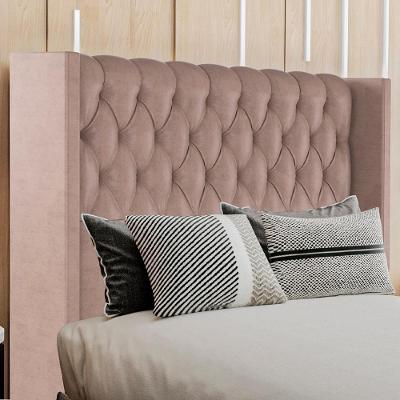 Cabeceira Casal 138 Cm Toquio Veludo Rose Soon Rose