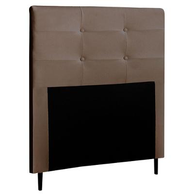 Cabeceira Cama Box Solteiro Luna 90Cm Corano Marrom - Abmaza