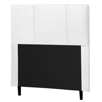 Cabeceira Cama Box Solteiro Donna 90Cm Branco