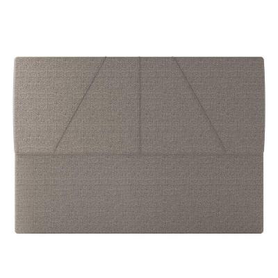 Cabeceira Estofada Casal Queen Size 160 Cm Júpiter Linho Skybox Marrom