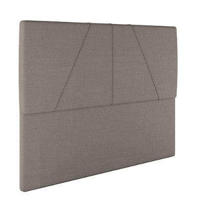 Cabeceira Estofada Casal 140 Cm Júpiter Linho Skybox Marrom