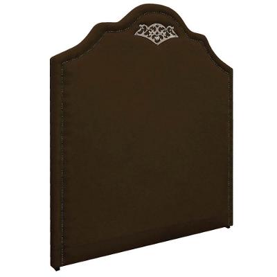 Cabeceira Solteiro P02 90 Cm Para Cama Box Corano Cor Marrom