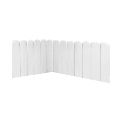 Cabeceira Painel Cama Solteiro Box Nuvem Suede Sandy 90 Cm :branco