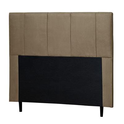 Cabeceira Cama Box Casal Donna 140Cm Suede Bege - Abmaza