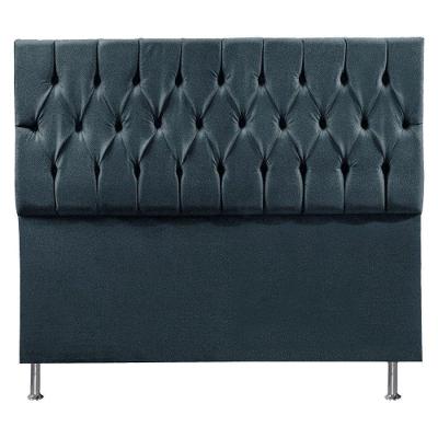 Cabeceira Queen 1,60m Madrid Suede - Pallazio Cor Azul Marinho