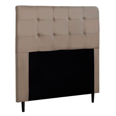 Cabeceira Cama Box Casal Queen Luna 160Cm Bege