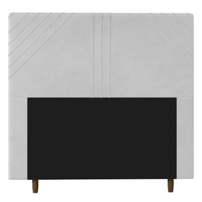 Cabeceira Cama Box Casal Queen Size Lisboa 160Cm Branco
