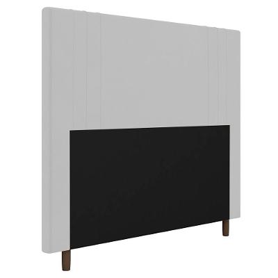 Cabeceira Cama Box Casal Queen Size Ferrara 160Cm Branco