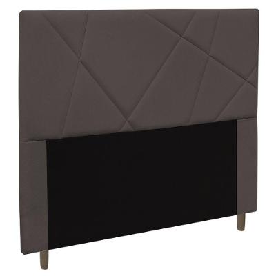 Cabeceira Cama Box Casal Queen Size Mali 160Cm Marrom