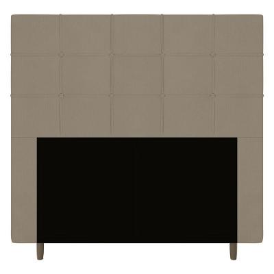 Cabeceira Cama Box Casal Queen Size Leiria 160Cm Bege