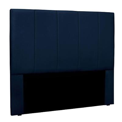 Cabeceira Queen 1,60m Sevilha Suede - Pallazio Cor Azul Marinho