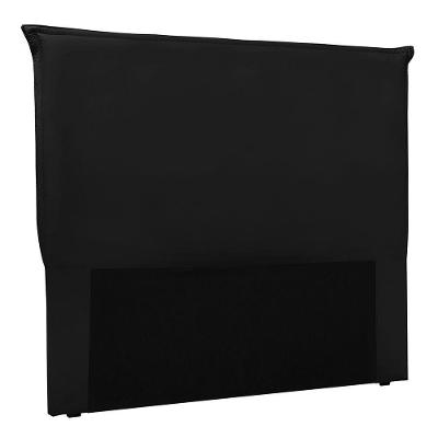 Cabeceira Queen 1,60m Barcelona Suede - Pallazio Cor Preto