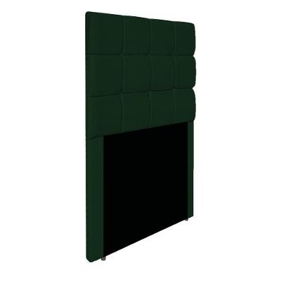 Cabeceira Estofada Manchester 90 Cm Solteiro Suede - Amarena Móveis Cor Verde