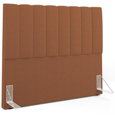 Cabeceira Cama Box Casal 140 Cm Dália W01 Bouclê Terracota