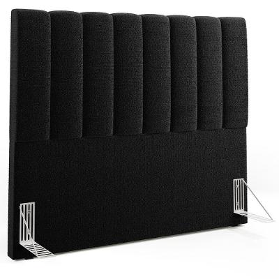 Cabeceira Cama Box Casal 140 Cm Dália W01 Bouclê Preto