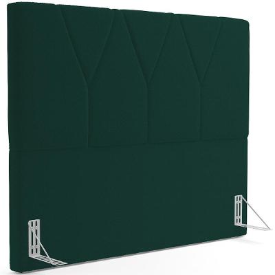 Cabeceira Cama Box Casal 140 Cm Aurora W01 Bouclê Verde