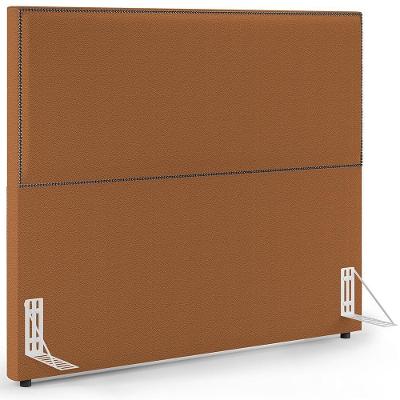 Cabeceira Box Casal Com Tachas 160 Cm Vicenza L02 Bouclê Terracota