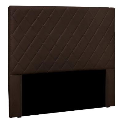 Cabeceira Queen 1,60m Córdoba Suede - Pallazio Cor Marrom