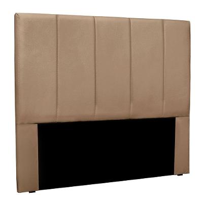 Cabeceira Solteiro 0,90m Sevilha Suede - Pallazio Cor Bege