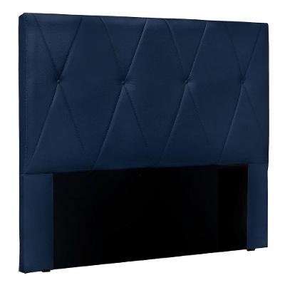 Cabeceira Queen 1,60m ávila Suede - Pallazio Cor Azul Marinho