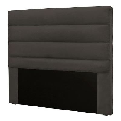 Cabeceira Queen 1,60m Las Palmas Suede - Pallazio Cor Cinza