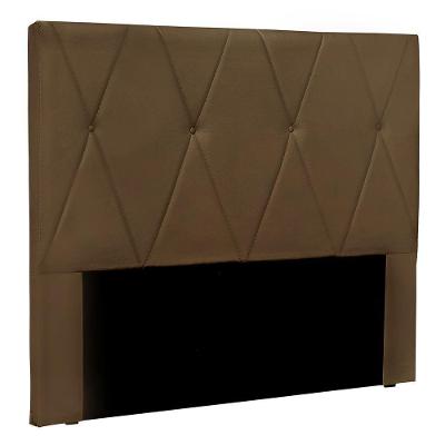 Cabeceira Casal 1,40m ávila Suede - Pallazio Cor Caramelo