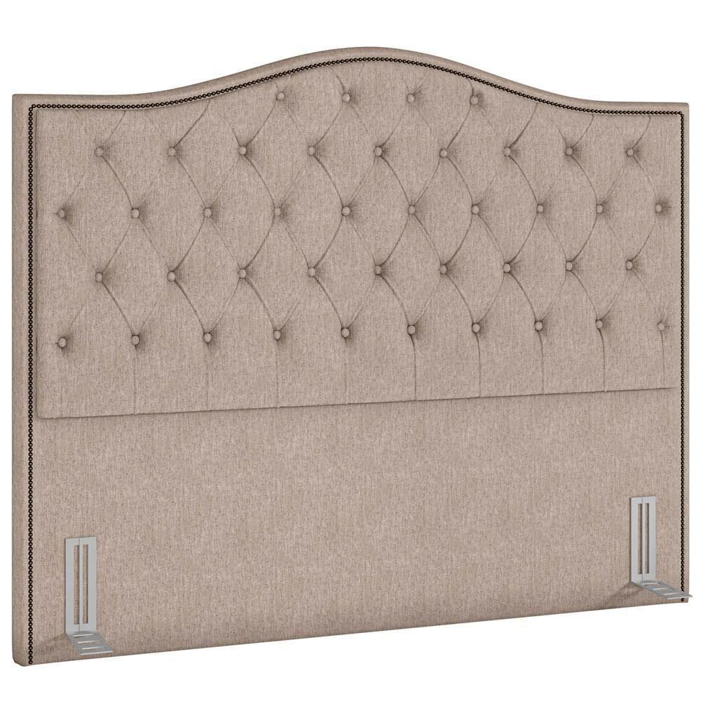 Cabeceira Cama Box Casal Queen 160Cm Siena P02 Linho Areia - 2