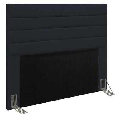 Cabeceira Cama Box Casal King 193Cm Rubi W01 Corano Preto