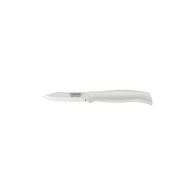 Faca Legume/Fruta Inox 3 Profit Branco Tramontina