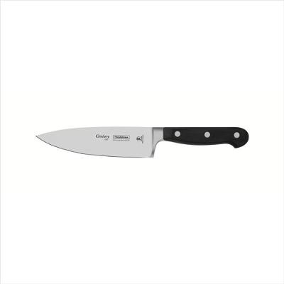 Faca Chef Inox 6 Century Preto Tramontina