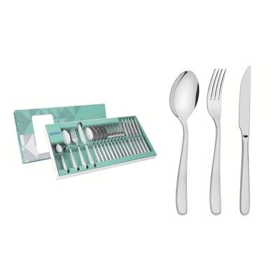 Faqueiro Tramontina Maresias Inox com Facas para Churrasco 24 Peças