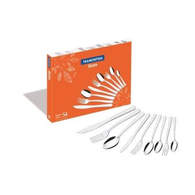 Faqueiro inox 54 peças linha Búzios Tramontina