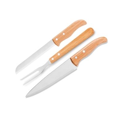 Conjunto De Facas - 3 Pçs Welf