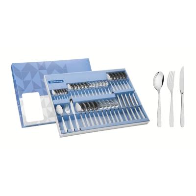 Faqueiro Tramontina Cosmos Inox com Facas para Churrasco 42 Peças