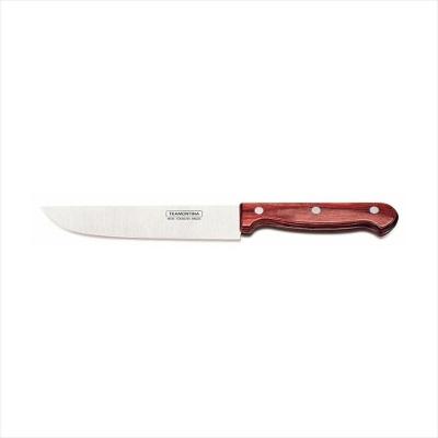 Faca Cozinha Inox 6 Polywood Vermelho Tramontina