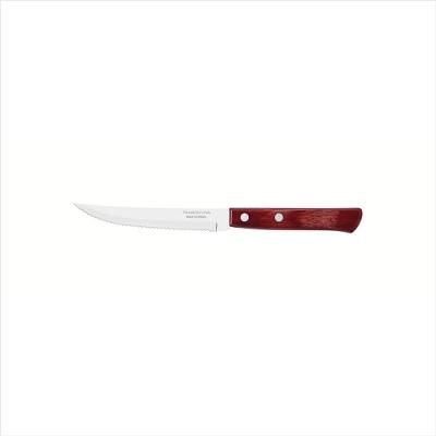 Faca Churrasco Inox 5 Polywood Vermelho Tramontina