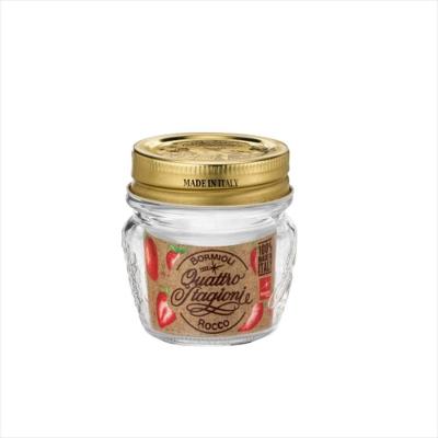 Pote com Tampa 80ml Quattro Stagioni Bormioli Rocco