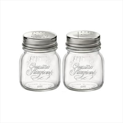 Jogo De 2 Potes Sal E Pimenta 150Ml - Quattro Stagioni - Bormioli Rocco