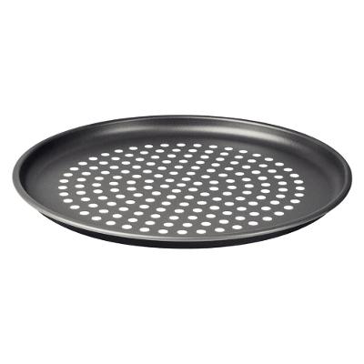 Assadeira Pizza Alumínio 30Cm Furada Silicone Grafite Tramontina