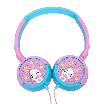 Fone de Ouvido Infantil Giratórios Oex Kids Unicornio HP304 - 85dB Rosa