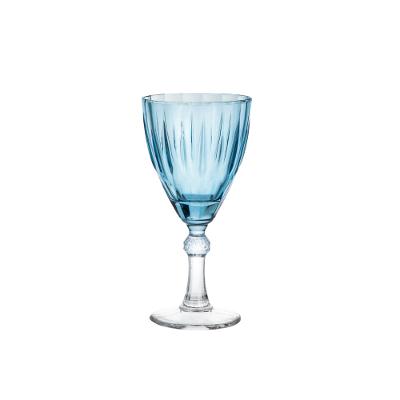 Taça para Água e Vinho Dominic Azul 275 ml 6 Peças Hauskraft