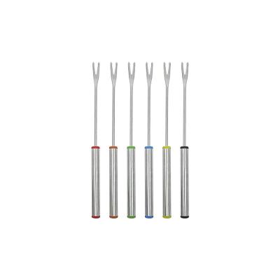 Garfo P Fondue Inox Jogo 6 Peças Hauskraft