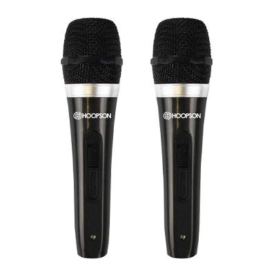Microfone Profissional com Fio Hoopson MIC-003 2 Peças
