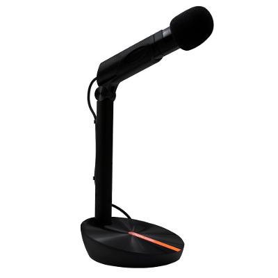 Microfone Gamer Rook Mg100 - Omnidirecional Preto OEX