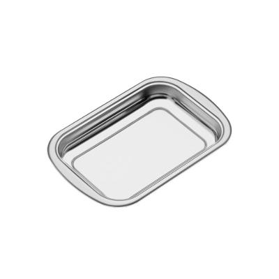 Assadeira aço Inox 30cm retangular Tramontina Cosmos