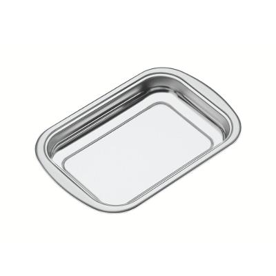 Assadeira Tramontina Cosmos Retangular em  Inox 39 cm 3,2 L