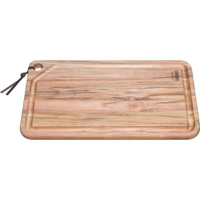 Tábua para Churrasco Tramontina Retangular Madeira Teca 49x28cm