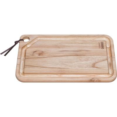 Tábua para Churrasco Tramontina Retangular Madeira Teca 40x24cm