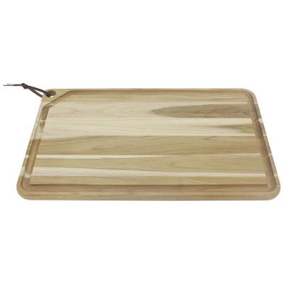 Tábua para Churrasco Tramontina Retangular Madeira Teca 60x36cm