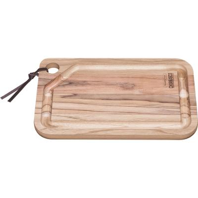 Tábua para Churrasco Tramontina Retangular Madeira Teca 33x20cm